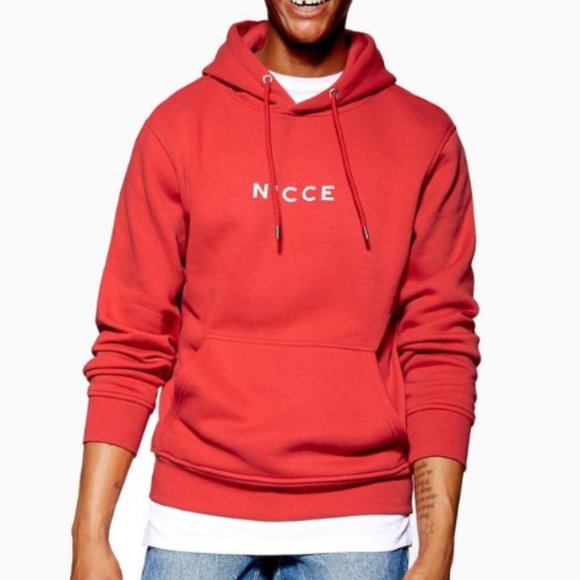 nicce hoodie red